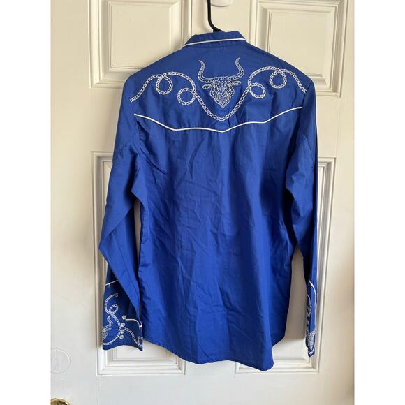 Western cowboy button down shirt - Montenegro - size Small - Picture 4 of 4